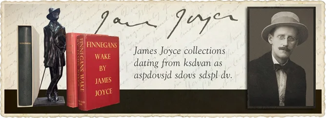 De-Burca-Rare-Books-Signed-Editions-banner Signed Editions